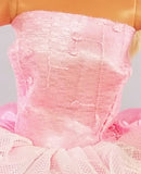 Flower Sequine Pink Tulle Barbie Dress