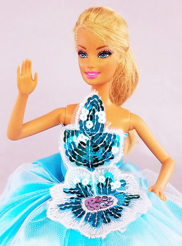blue and white barbie dress Dutch Barbie Doll Dress Vintage 1994 Dolls of the World #11104 Costume