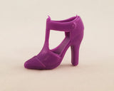 Purple Stiletto Shoes