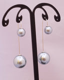 Double Pearly Earrings